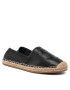 Tommy Hilfiger Espadrilky Logo Leather Espadrille FW0FW06168 Čierna - Pepit.sk