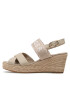 Tommy Hilfiger Espadrilky Seasonal Webbing Mid Wedge FW0FW07091 Béžová - Pepit.sk