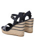 Tommy Hilfiger Espadrilky Seasonal Webbing Wedge FW0FW07088 Tmavomodrá - Pepit.sk