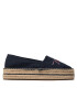 Tommy Hilfiger Espadrilky Signature Espadrille FW0FW06483 Tmavomodrá - Pepit.sk