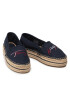 Tommy Hilfiger Espadrilky Signature Espadrille FW0FW06483 Tmavomodrá - Pepit.sk