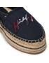 Tommy Hilfiger Espadrilky Signature Espadrille FW0FW06483 Tmavomodrá - Pepit.sk