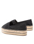 Tommy Hilfiger Espadrilky Th Textured Flatform Espadrille FW0FW06433 Čierna - Pepit.sk