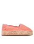 Tommy Hilfiger Espadrilky Th Textured Flatform Espadrille FW0FW06433 Oranžová - Pepit.sk