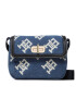 Tommy Hilfiger Kabelka Monogram Turnlock AW0AW14581 Modrá - Pepit.sk