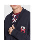 Tommy Hilfiger Kardigán Essential Monogram MW0MW28189 Tmavomodrá Loose Fit - Pepit.sk