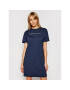 Tommy Hilfiger Každodenné šaty Rn Dress Half Sleeve UW0UW01639 Tmavomodrá Regular Fit - Pepit.sk