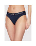 Tommy Hilfiger Klasické nohavičky Bikini UW0UW01566 Tmavomodrá - Pepit.sk