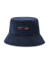 Tommy Hilfiger Klobúk Bucket Iconic Signature AW0AW11671 Tmavomodrá - Pepit.sk