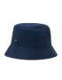 Tommy Hilfiger Klobúk Bucket Smal Flag AU0AU01385 Tmavomodrá - Pepit.sk