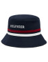 Tommy Hilfiger Klobúk typu bucket AU0AU01747 Tmavomodrá - Pepit.sk