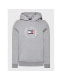 Tommy Hilfiger Mikina Flag Arch MW0MW27842 Sivá Regular Fit - Pepit.sk