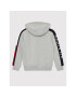 Tommy Hilfiger Mikina Flag KB0KB07651 Sivá Regular Fit - Pepit.sk