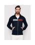 Tommy Hilfiger Mikina Global Zip Through MW0MW18367 Tmavomodrá Regular Fit - Pepit.sk