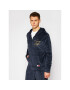 Tommy Hilfiger Mikina Hoody Ls Fz Velour UM0UM01932 Tmavomodrá Regular Fit - Pepit.sk