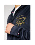 Tommy Hilfiger Mikina Hoody Ls Fz Velour UM0UM01932 Tmavomodrá Regular Fit - Pepit.sk