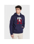 Tommy Hilfiger Mikina Icon Monogram MW0MW29586 Tmavomodrá Relaxed Fit - Pepit.sk