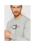 Tommy Hilfiger Mikina Lines Crewneck MW0MW20118 Sivá Regular Fit - Pepit.sk