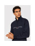 Tommy Hilfiger Mikina Logo Mockneck MW0MW20954 Tmavomodrá Regular Fit - Pepit.sk