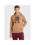 Tommy Hilfiger Mikina Lux Monogram MW0MW28187 Hnedá Regular Fit - Pepit.sk