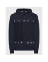 Tommy Hilfiger Mikina Mono Design MW0MW22153 Tmavomodrá Regular Fit - Pepit.sk