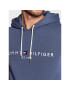 Tommy Hilfiger Mikina MW0MW11599 Modrá Regular Fit - Pepit.sk