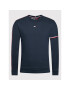 Tommy Hilfiger Mikina Tape Seasonal Crew MW0MW19769 Tmavomodrá Regular Fit - Pepit.sk