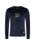 Tommy Hilfiger Mikina Track Ls Velour UM0UM01935 Tmavomodrá Regular Fit - Pepit.sk