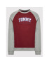 Tommy Hilfiger Mikina Track UM0UM02365 Bordová Regular Fit - Pepit.sk