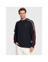 Tommy Hilfiger Mikina Trim MW0MW27552 Tmavomodrá Relaxed Fit - Pepit.sk