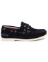 Tommy Hilfiger Mokasíny Classic Suede Boatshoe FM0FM02736 Tmavomodrá - Pepit.sk