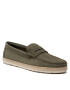 Tommy Hilfiger Mokasíny Jute Nubuck Mocassin FM0FM03961 Zelená - Pepit.sk