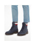 Tommy Hilfiger Outdoorová obuv Corporate Hilfiger Nubuck Boot FM0FM04801 Modrá - Pepit.sk