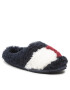 Tommy Hilfiger Papuče Th Home Slipper Sherpa Fur FW0FW06577 Tmavomodrá - Pepit.sk