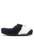 Tommy Hilfiger Papuče Th Home Slipper Sherpa Fur FW0FW06577 Tmavomodrá - Pepit.sk