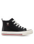 Tommy Hilfiger Plátenky High Top Lace Up Sneaker T3A9-32288-1355 S Čierna - Pepit.sk