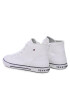 Tommy Hilfiger Plátenky High Top Lace-Up Sneaker T3X4-32209-0890 S Biela - Pepit.sk