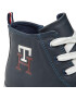 Tommy Hilfiger Plátenky High Top Lace Up Sneaker T3X9-32452-1355 M Tmavomodrá - Pepit.sk