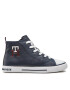 Tommy Hilfiger Plátenky High Top Lace Up Sneaker T3X9-32452-1355 S Tmavomodrá - Pepit.sk