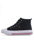 Tommy Hilfiger Plátenky High Top Lace-Up T3A9-32679-0890 S Čierna - Pepit.sk