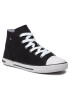 Tommy Hilfiger Plátenky Higt Top Lace-Up Sneaker T3X4-32209-0890 S Čierna - Pepit.sk