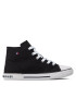 Tommy Hilfiger Plátenky Higt Top Lace-Up Sneaker T3X4-32209-0890 S Čierna - Pepit.sk