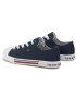 Tommy Hilfiger Plátenky Low Cut Lace-Up Sneaker T3X4-30692-0890 S Tmavomodrá - Pepit.sk