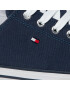 Tommy Hilfiger Plátenky Low Cut Lace-Up Sneaker T3X4-32207-0890 S Tmavomodrá - Pepit.sk