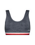 Tommy Hilfiger Podprsenkový top Bralette UW0UW02388 Tmavomodrá - Pepit.sk