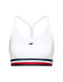 Tommy Hilfiger Podprsenkový top Light Intensity Gb Stp Racer S10S100978 Biela - Pepit.sk