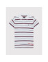 Tommy Hilfiger Polokošeľa Branded Stripe KB0KB07369 M Biela Regular Fit - Pepit.sk