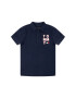 Tommy Hilfiger Polokošeľa Graphic KB0KB05430 D Tmavomodrá Regular Fit - Pepit.sk