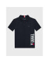 Tommy Hilfiger Polokošeľa Graphic KB0KB07730 D Tmavomodrá Regular Fit - Pepit.sk