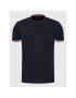 Tommy Hilfiger Polokošeľa Mao Collar MW0MW24598 Tmavomodrá Slim Fit - Pepit.sk